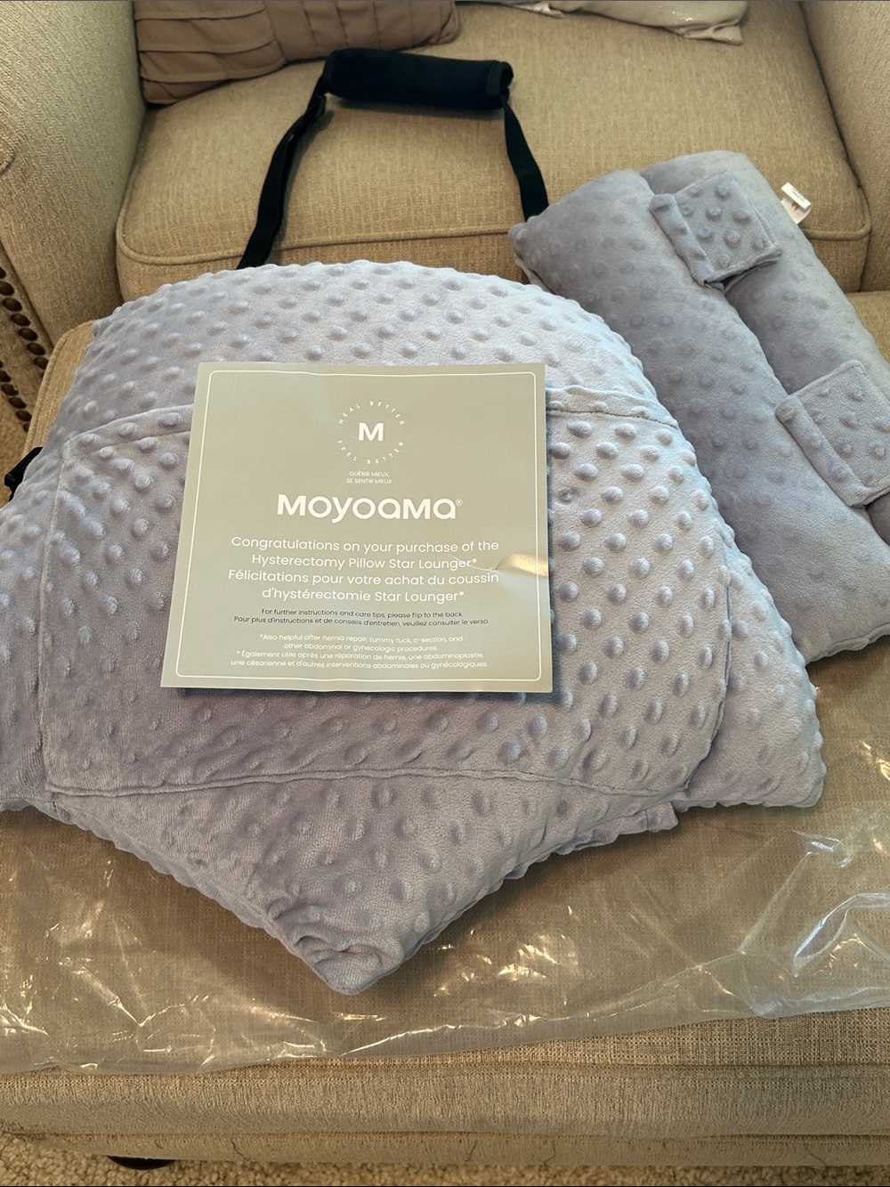 Moyodama Lavender Hysterectomy Support Pillow Set